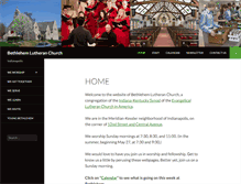 Tablet Screenshot of indylutheran.org